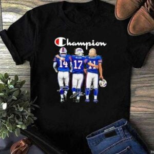 Buffalo Bills Champion Diggs Allen Beasley Signatures T Shirt Merch