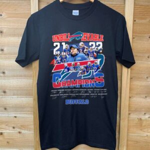 Buffalo Bills Champions 2021 2022 T Shirt AFC East Championship Merch