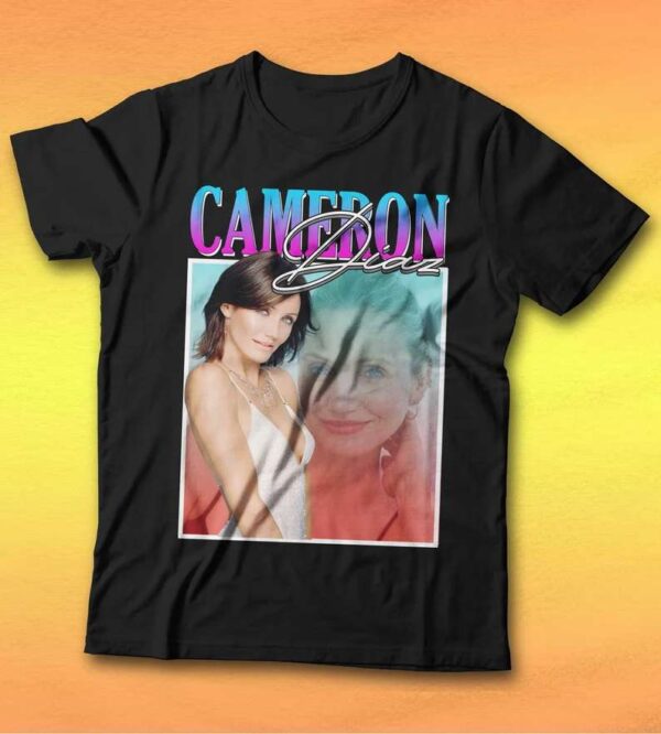 Cameron Diaz T Shirt Actress Merch