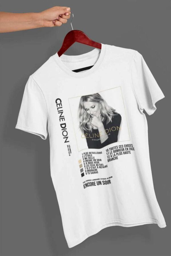 Celine Dion Unisex T Shirt Encore Un Soir Singer