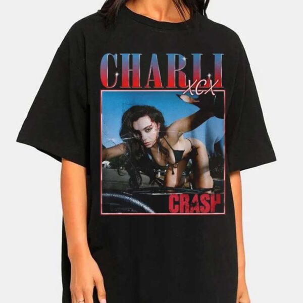 Charli XCX Crash Tour T Shirt Merch