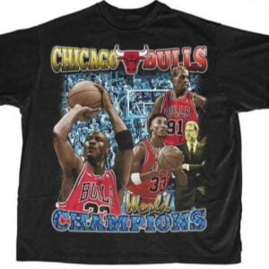 Chicago Bulls Champions NBA Basketball T Shirt Merch