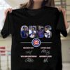 Chicago Cubs Greatest Star Signatures T Shirt Merch