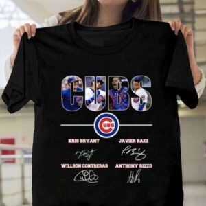 Chicago Cubs Greatest Star Signatures T Shirt Merch