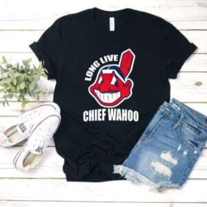 Cleveland Indians Long Live Chief Wahoo T Shirt Merch