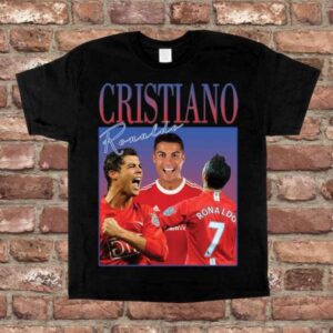 Cristiano Ronaldo CR7 MU T Shirt Merch