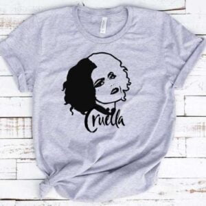 Cruella Movie Disney T Shirt Merch