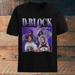 D Block Europe Merch T Shirt Hip Hop Rap Music