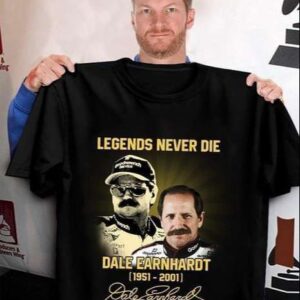 Dale Earnhardt 1951 2001 Signatures T Shirt Merch