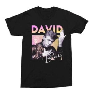 David Bowie Singer T Shirt Merch Music