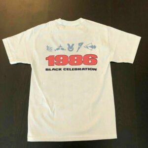 Depeche Mode Celebration 1986 Tour T Shirt Merch 2