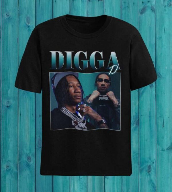 Digga D Rapper T Shirt Merch Rap Music