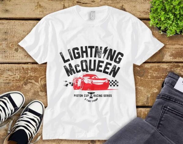 Disney Cars 3 Lightning McQueen Ready T Shirt