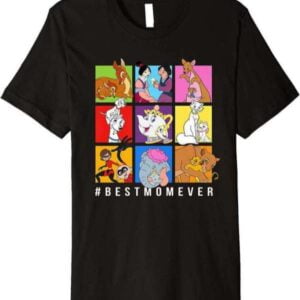 Disney Characters BestMomEver T Shirt Merch