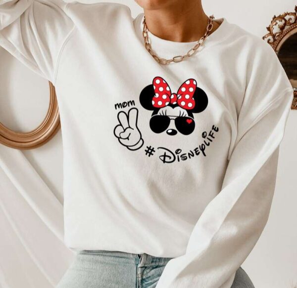 Disney Mom Sweatshirt Minnie T Shirt Merch