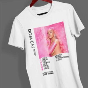 Doja Cat Unisex T Shirt Hot Pink Rapper