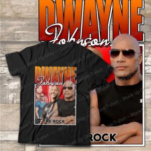 Dwayne Johnson The Rock T Shirt Actor