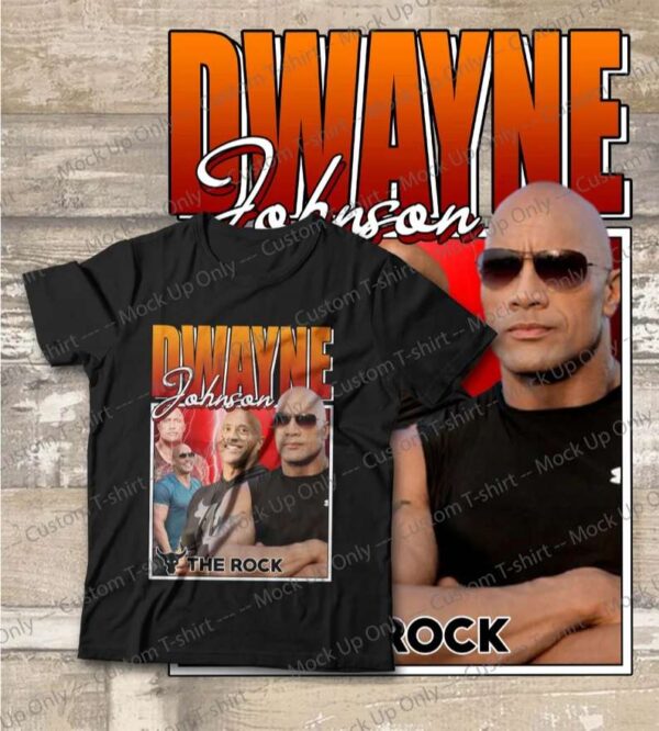 Dwayne Johnson The Rock T Shirt Actor