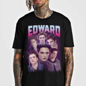 Edward Cullen Robert Pattinson Twilight Unisex T Shirt Merch Actor