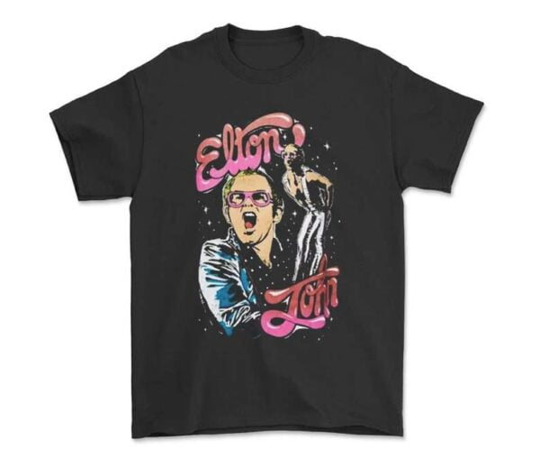 Elton John On Stage T Shirt Merch Music