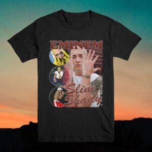 Eminem Slim Shady Merch T Shirt Rapper Music