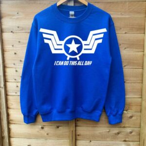 Falcon Wings I Can Do This All Day Sweatshirt T Shirt