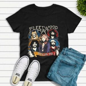 Fleetwood Mac Tour 1978 T Shirt Band Music Merch