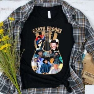 Guitar Garth Brooks Signature T Shirt Merch