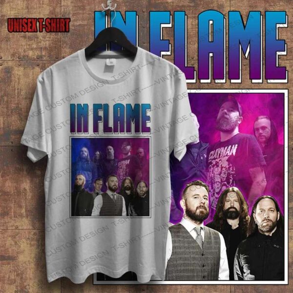 In Flames Band T Shirt Music