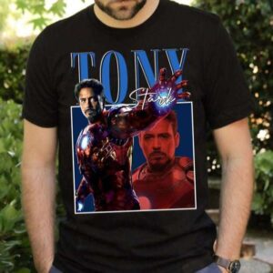 Iron Man Vintage Tony Stark T Shirt Merch