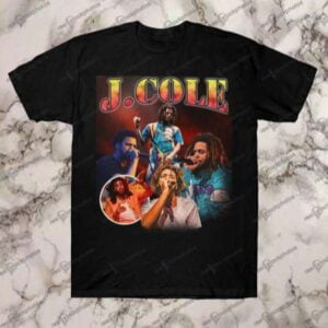 J Cole Hip Hop T Shirt Merch Rapper