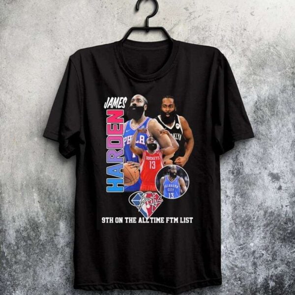 James Harden 76 NBA Basketball T Shirt Merch