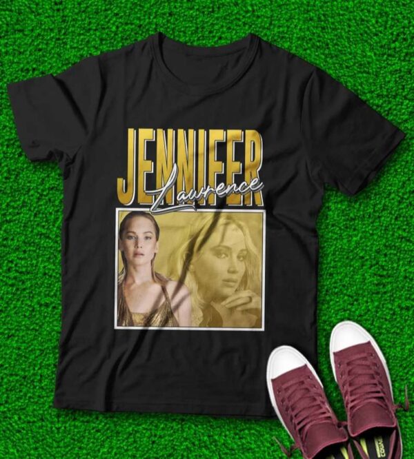 Jennifer Lawrence T Shirt Actress Merch