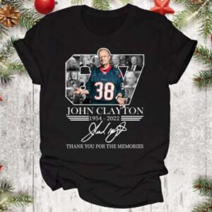 John Clayton 1954 2022 Thank You For Memories T Shirt Merch