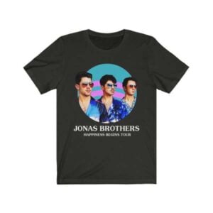 Jonas Brothers Happiness Begins Tour T Shirt Merch