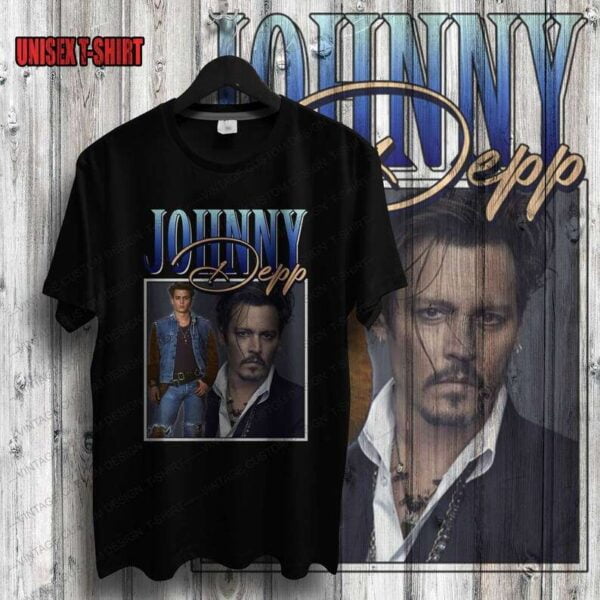 Jonny Depp T Shirt Actor Merch