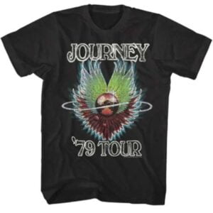 Journey Evolution Concert Tour 1979 T Shirt Merch