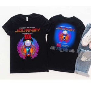 Journey Freedom Tour 2022 T Shirt Merch