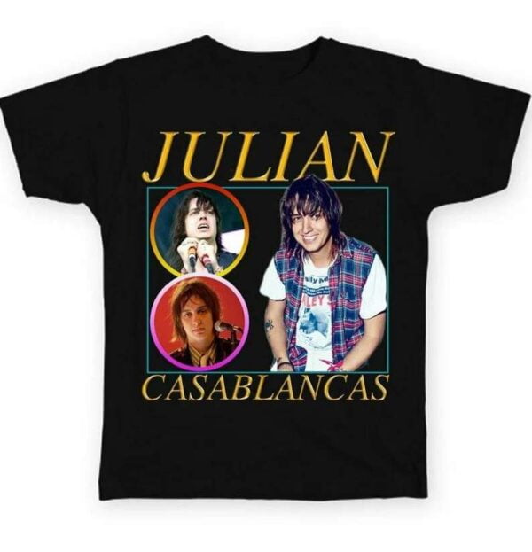 Julian Casablancas T Shirt The Strokes Merch