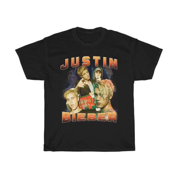 Justin Bieber Singer T Shirt Merch Music