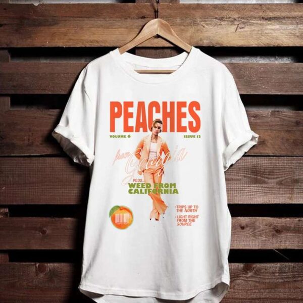 Justin Biebers Peaches T Shirt Merch