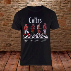 Kansas City Chiefs Abbey Road T Shirt Merch