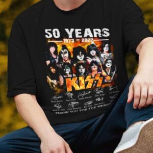 Kiss Band 50 Year 1973 2022 50th Anniversary T Shirt Music 1