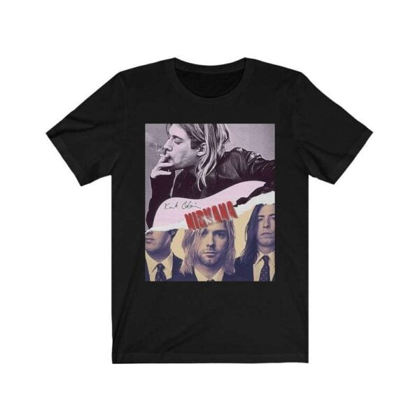 Kurt Cobain Shirt Nirvana Music