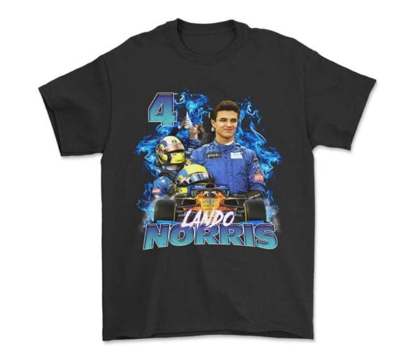 Lando Norris T Shirt Merch Red Bull