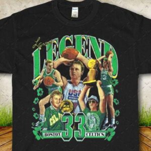 Larry Bird Boston Celtics T Shirt Merch