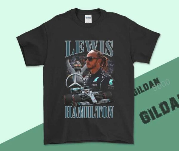 Lewis Hamilton Mercedes Formula 1 T Shirt Merch