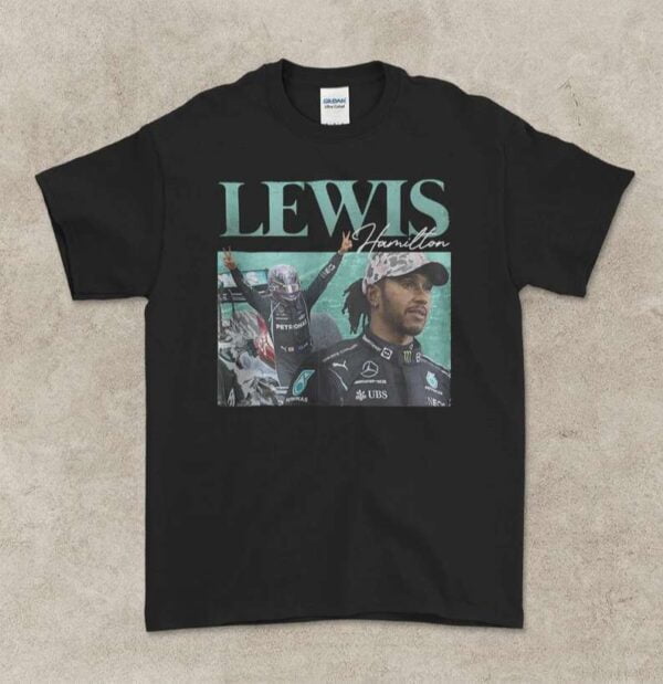 Lewis Hamilton T Shirt HAM44 F1 Formula 1 Merch