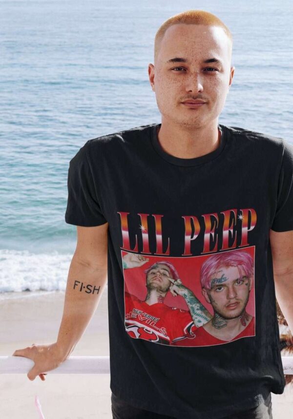 Lil Peep T Shirt Merch Music Rapper