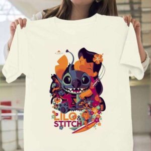 Lilo and Stitch Friends Disney T Shirt Merch